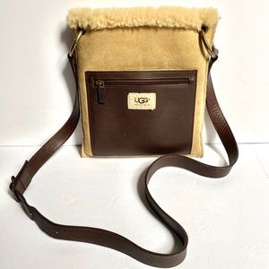 Ugg Australia Suede Cross Body Bag